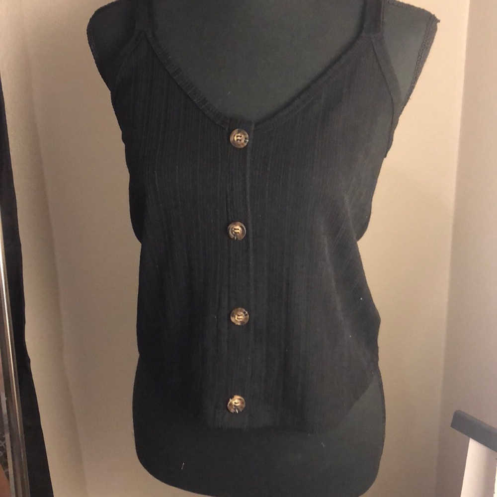 Sienna Sky Black Tank